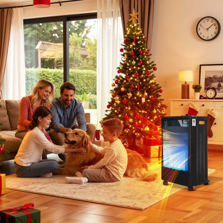 Sonnewelt Gasheizer 3800W Gasheizung für Gasflaschen Faltbarer mit EU Adapter