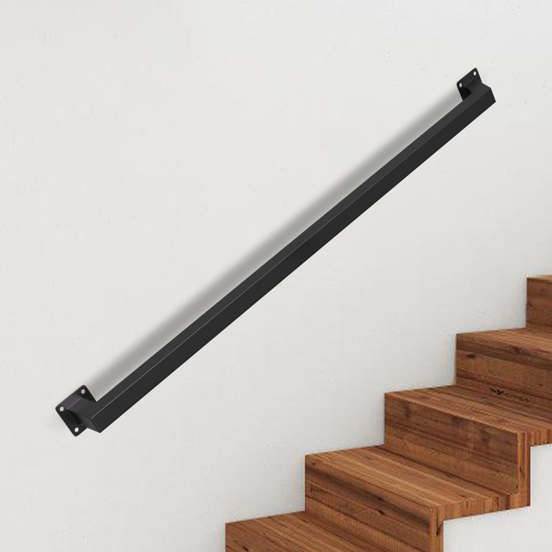 Sonnewelt Handlauf Treppengeländer Schwarz 60-360cm