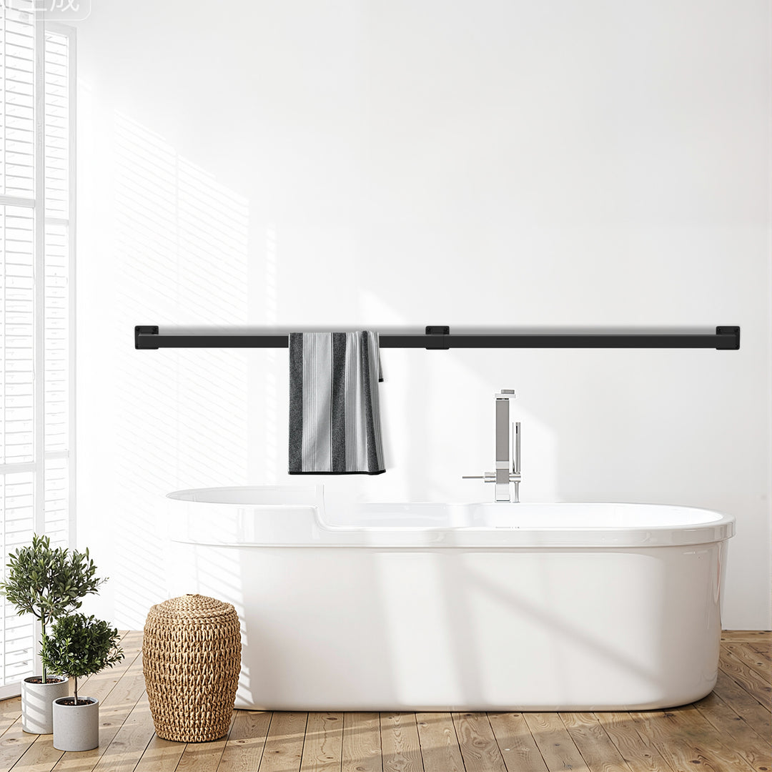 Sonnewelt Handlauf Treppengeländer Schwarz 60-360cm