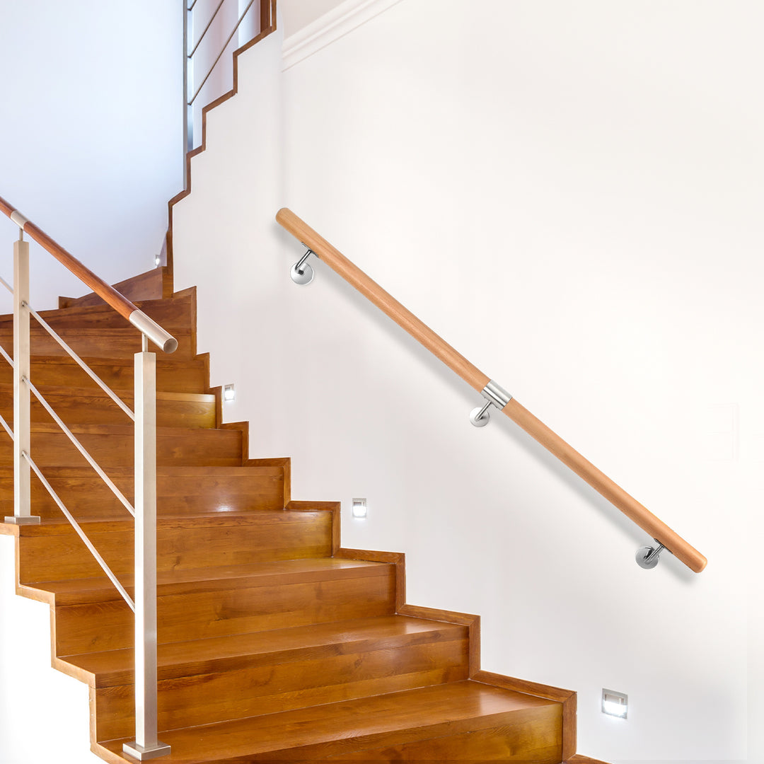 Sonnewelt Handlauf Geländer Buche Holz 50- 200cm