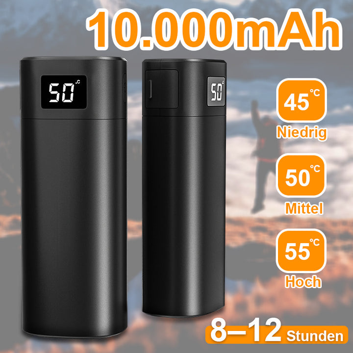 Sonnewelt 2x Set Handwärmer Elektrisch Taschenwärmer USB