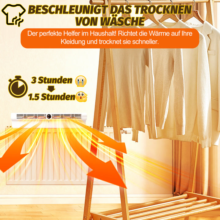Sonnewelt Heizkörper Ventilator Heizverstärker 6 Auslässen und Beleuchtung