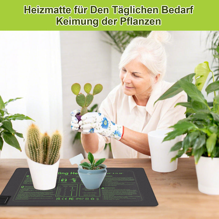 Sonnewelt Heizmatte Pflanzen 27W/55W mit Thermostat