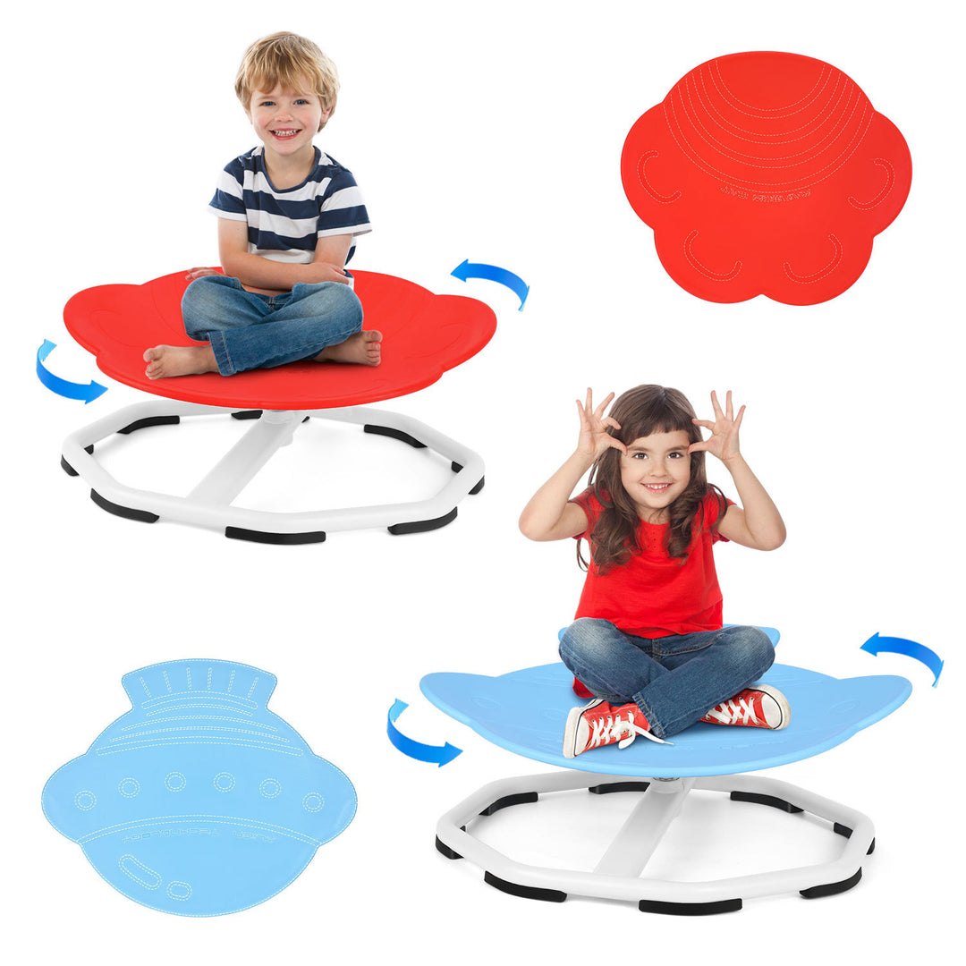 Sonnewelt Kinder Drehstuhl Sensorischer Drehhocker