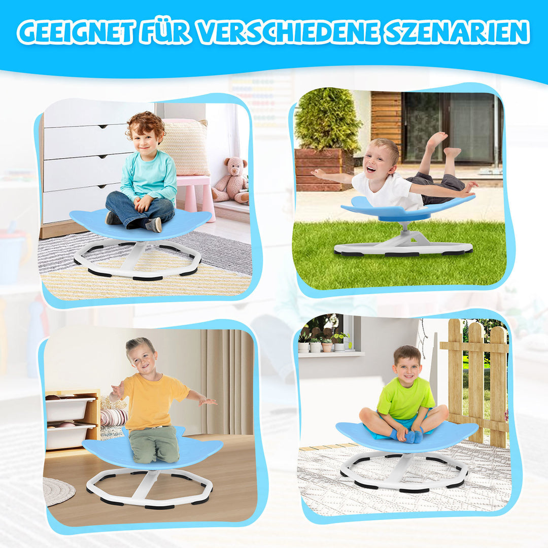 Sonnewelt Kinder Drehstuhl Sensorischer Drehhocker