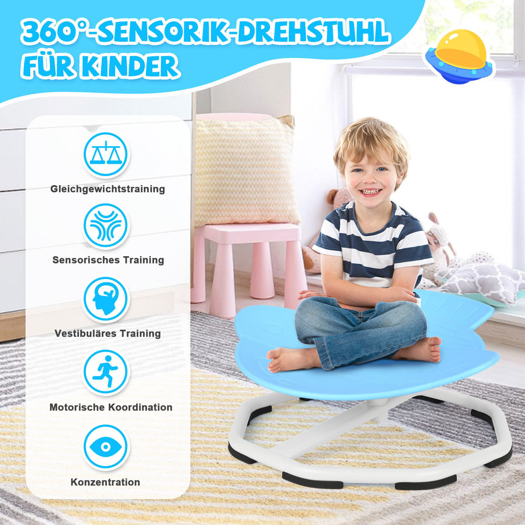 Sonnewelt Kinder Drehstuhl Sensorischer Drehhocker
