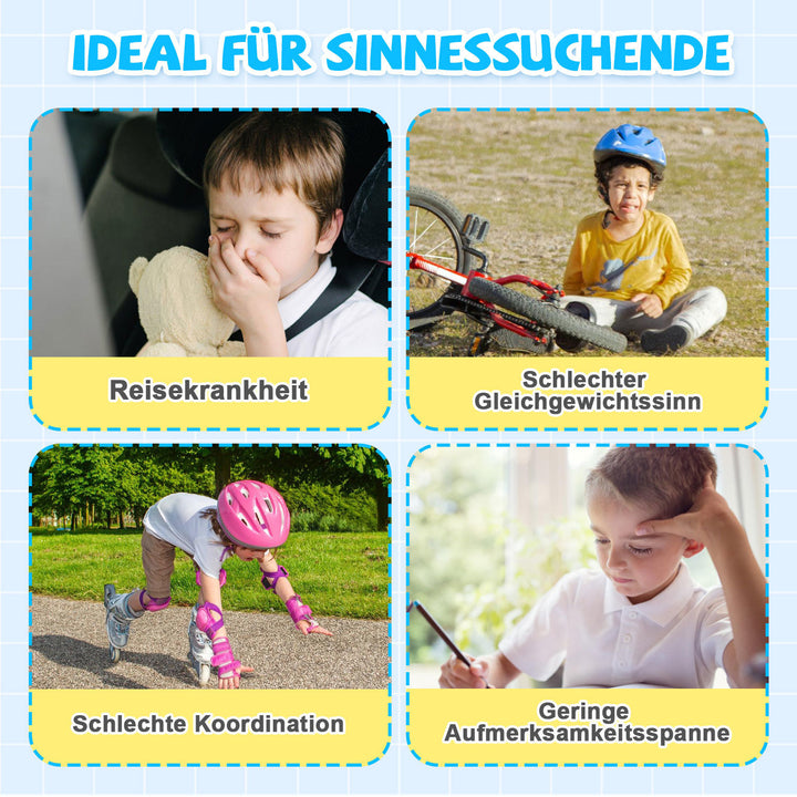 Sonnewelt Kinder Drehstuhl Sensorischer Drehhocker
