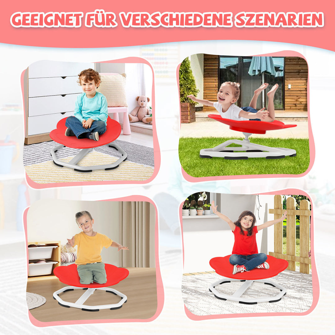 Sonnewelt Kinder Drehstuhl Sensorischer Drehhocker