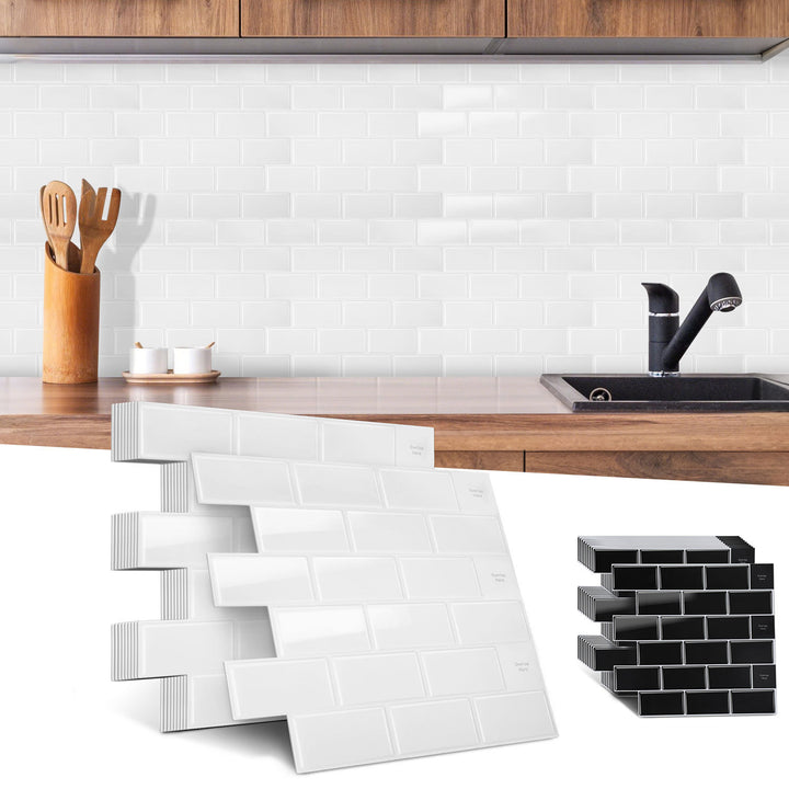 Sonnewelt Klebefliesen Selbstklebend 10er Set Raster