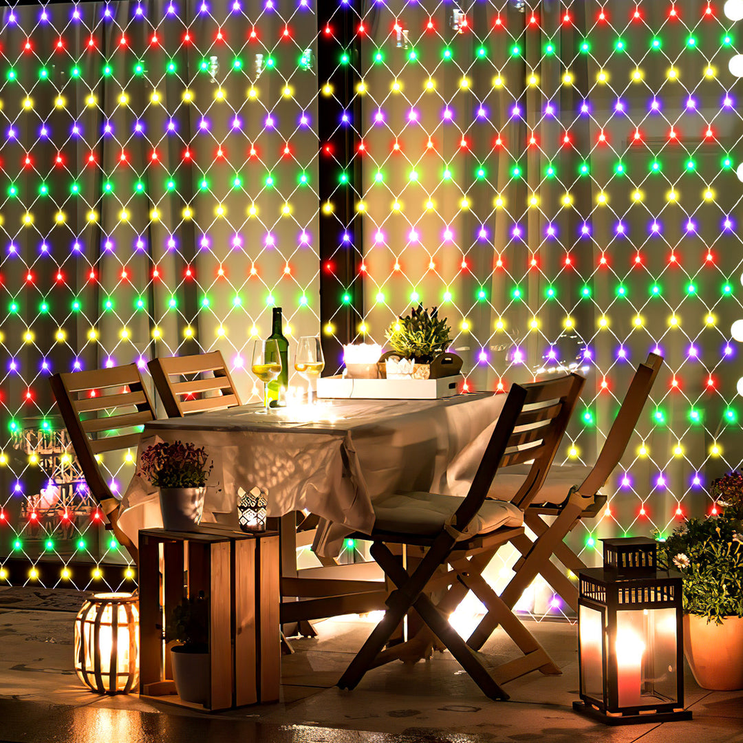 Sonnewelt LED Lichternetz Solar mit Fernbedienung