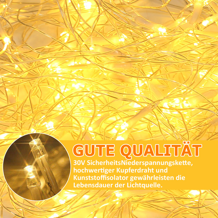 Sonnewelt LED Lichternetz Wasserdicht IP44