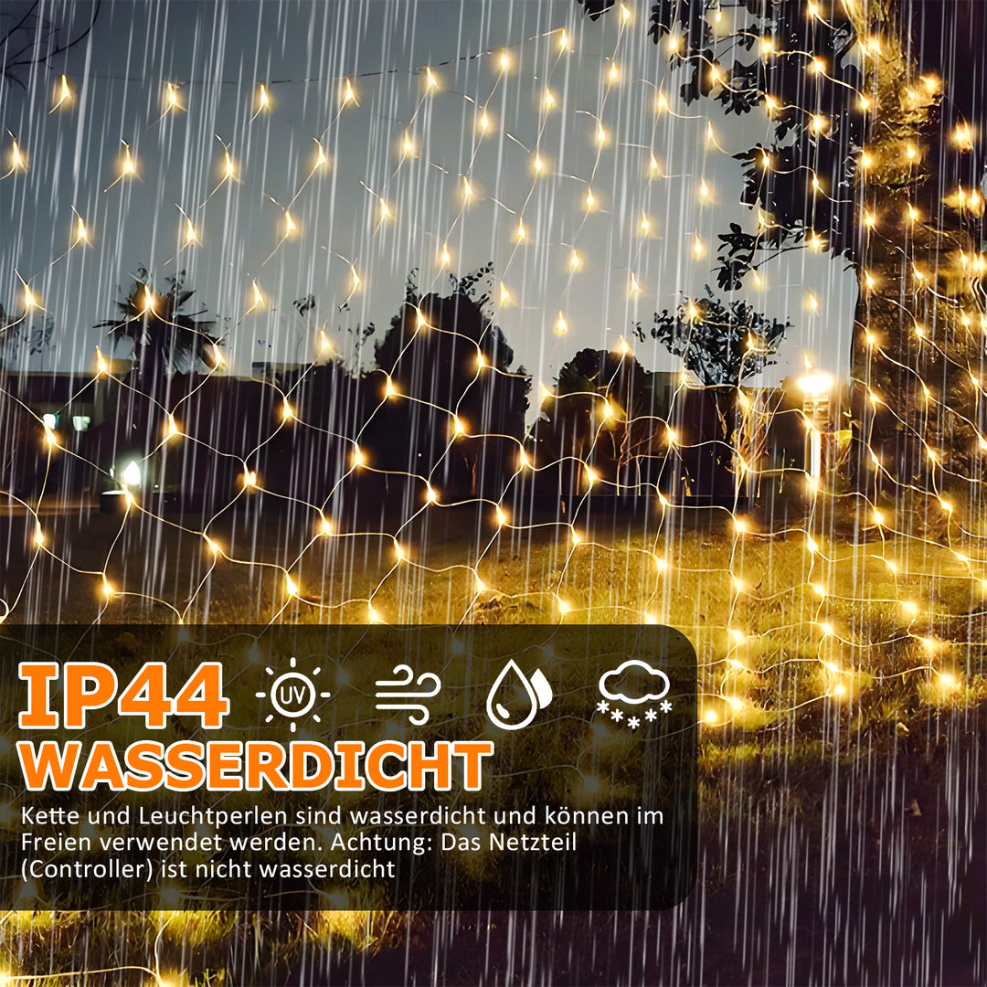Sonnewelt LED Lichternetz Wasserdicht IP44