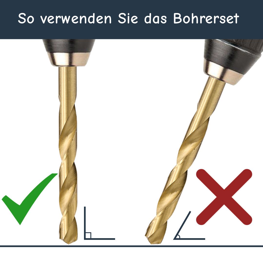 Sonnewelt Metallbohrer Set 230 Teiliges Ø 1-13mm