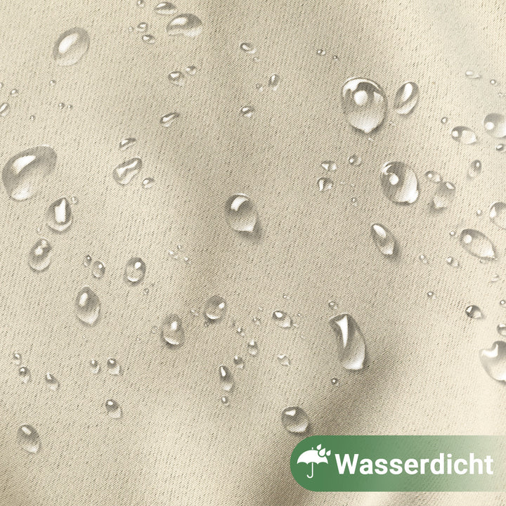Sonnewelt Outdoor Vorhang Wasserdicht mit Ösen
