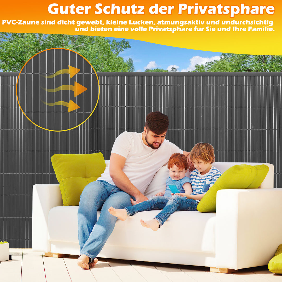 PVC Sichtschutzmatte
