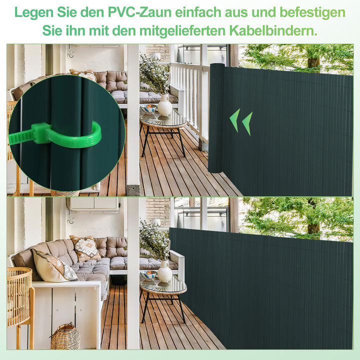 PVC Sichtschutzmatte