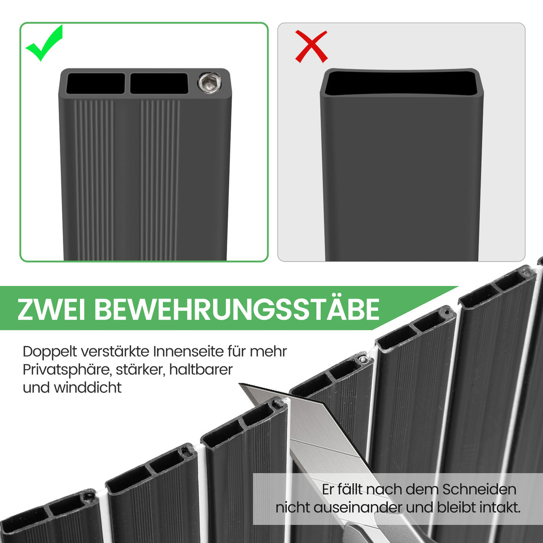 PVC Sichtschutzmatte