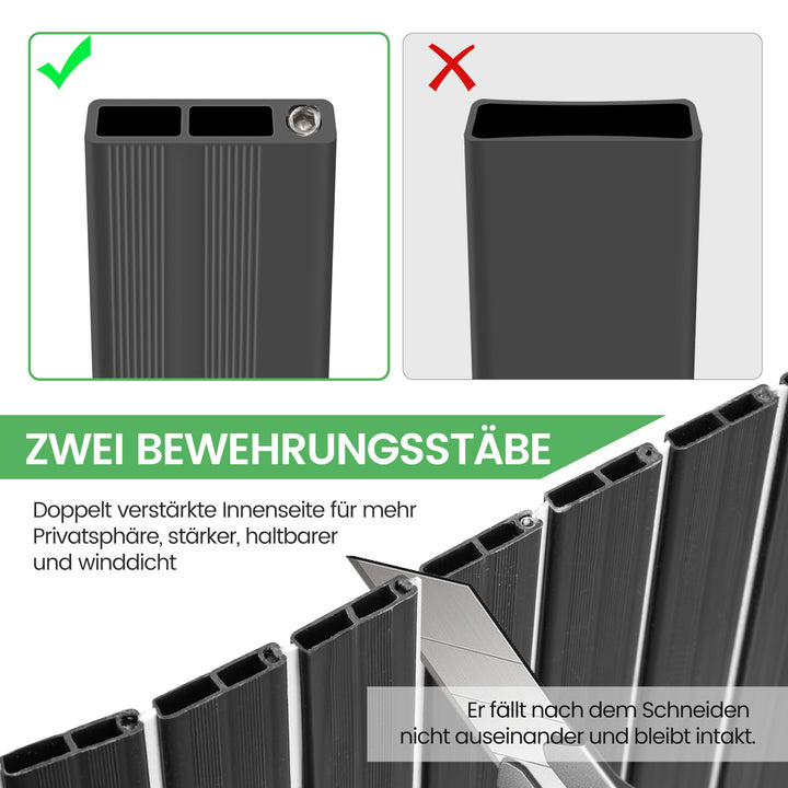 PVC Sichtschutzmatte
