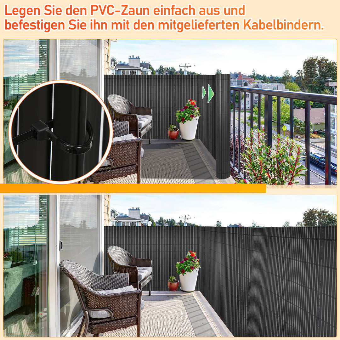 PVC Sichtschutzmatte
