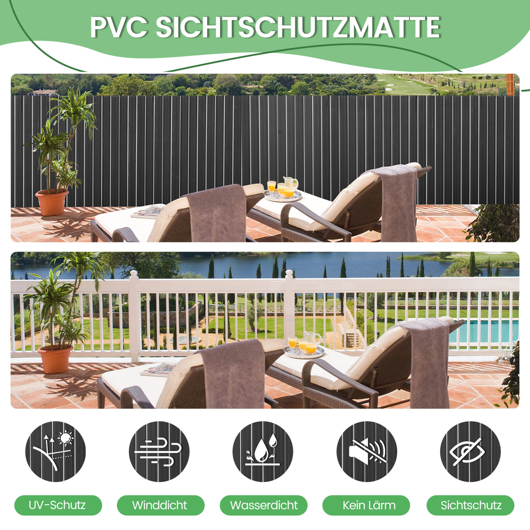 PVC Sichtschutzmatte