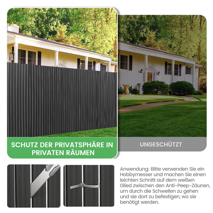 PVC Sichtschutzmatte