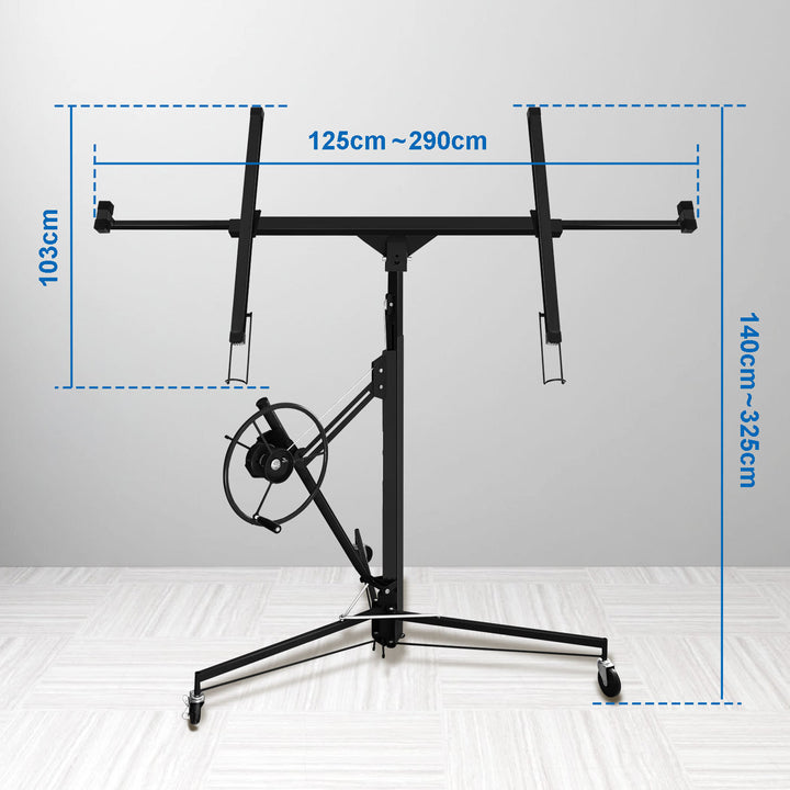 Sonnewelt Plattenheber klappbar 140cm-325cm Höhenverstellbar 68kg