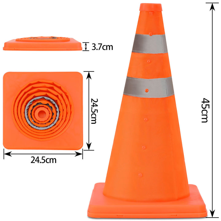 Sonnewelt Pylonen 4x Set Faltbare 45cm