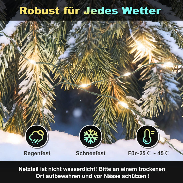 Sonnewelt Lichterkette RGBIC 20m/30m App Steuerung  & Fernbedienung