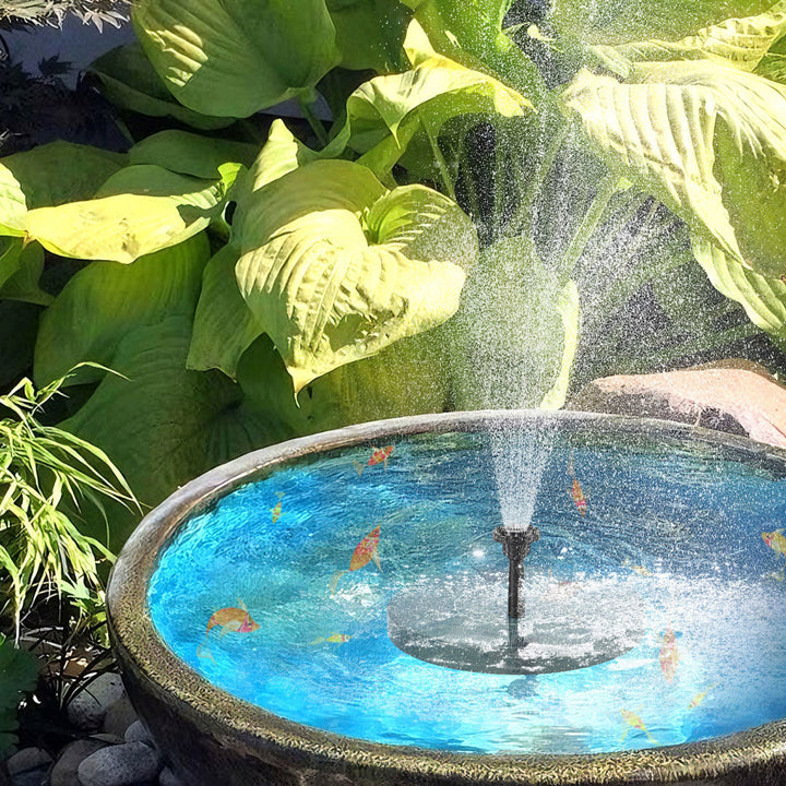Sonnewelt SolarPumpe Solarbrunnen Teichpumpe