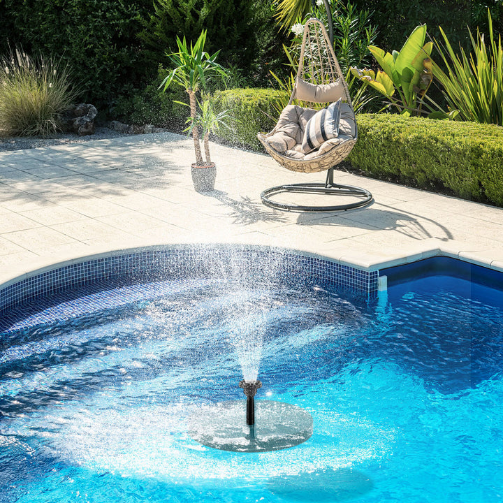 Sonnewelt SolarPumpe Solarbrunnen Teichpumpe
