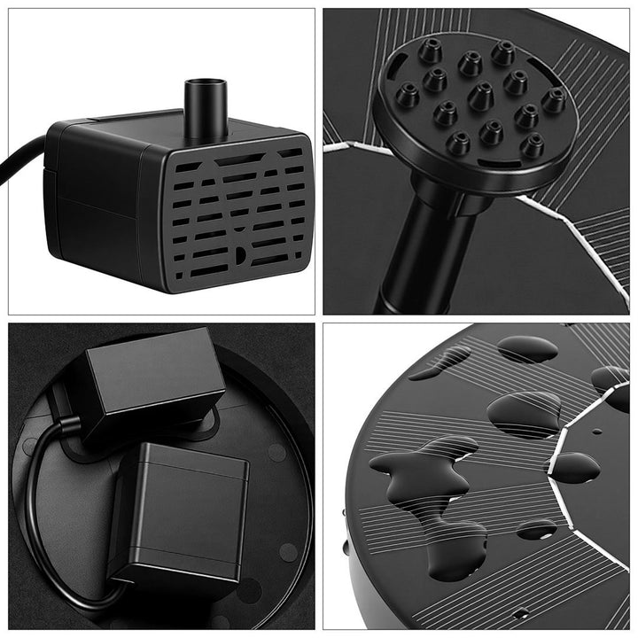 Sonnewelt SolarPumpe Solarbrunnen Teichpumpe