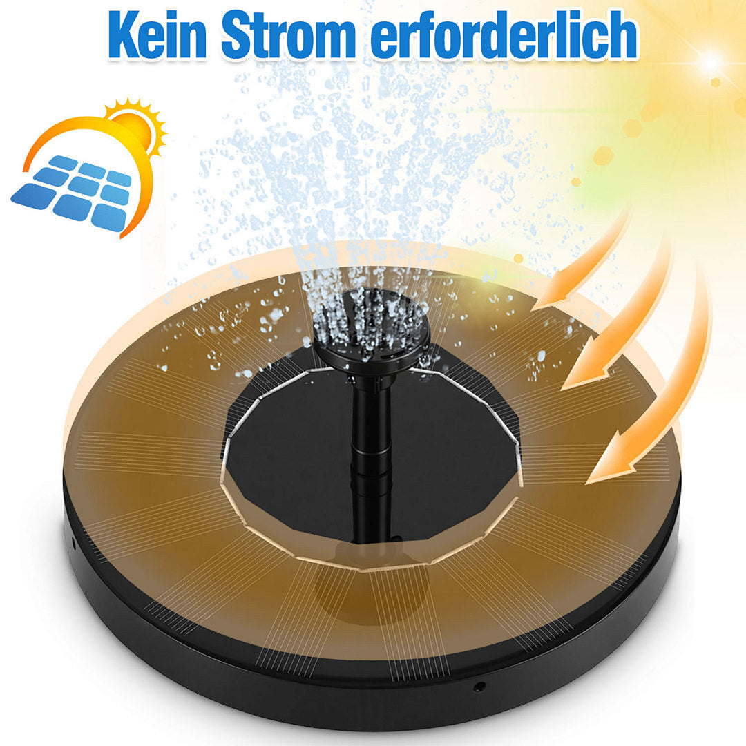 Sonnewelt SolarPumpe Solarbrunnen Teichpumpe