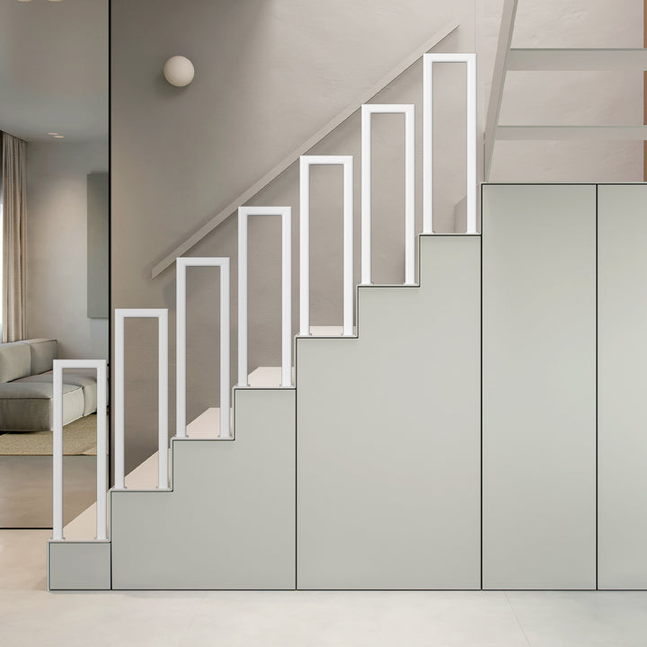 Sonnewelt Treppengeländer U-förmige Ellipsen Bodenmontage