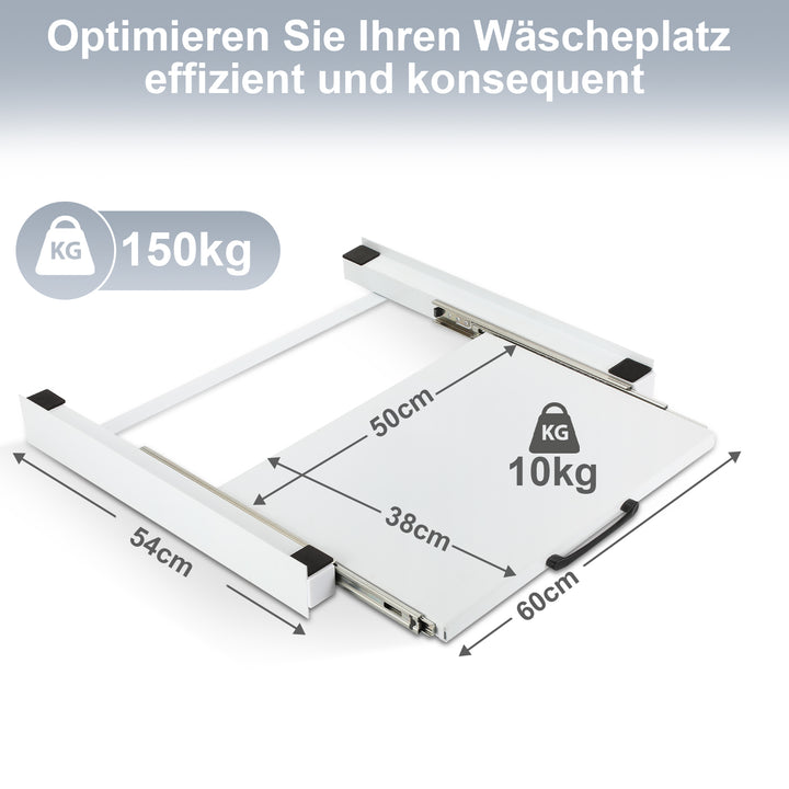 Zwischenbaurahmen für Trockner und Waschmaschine
