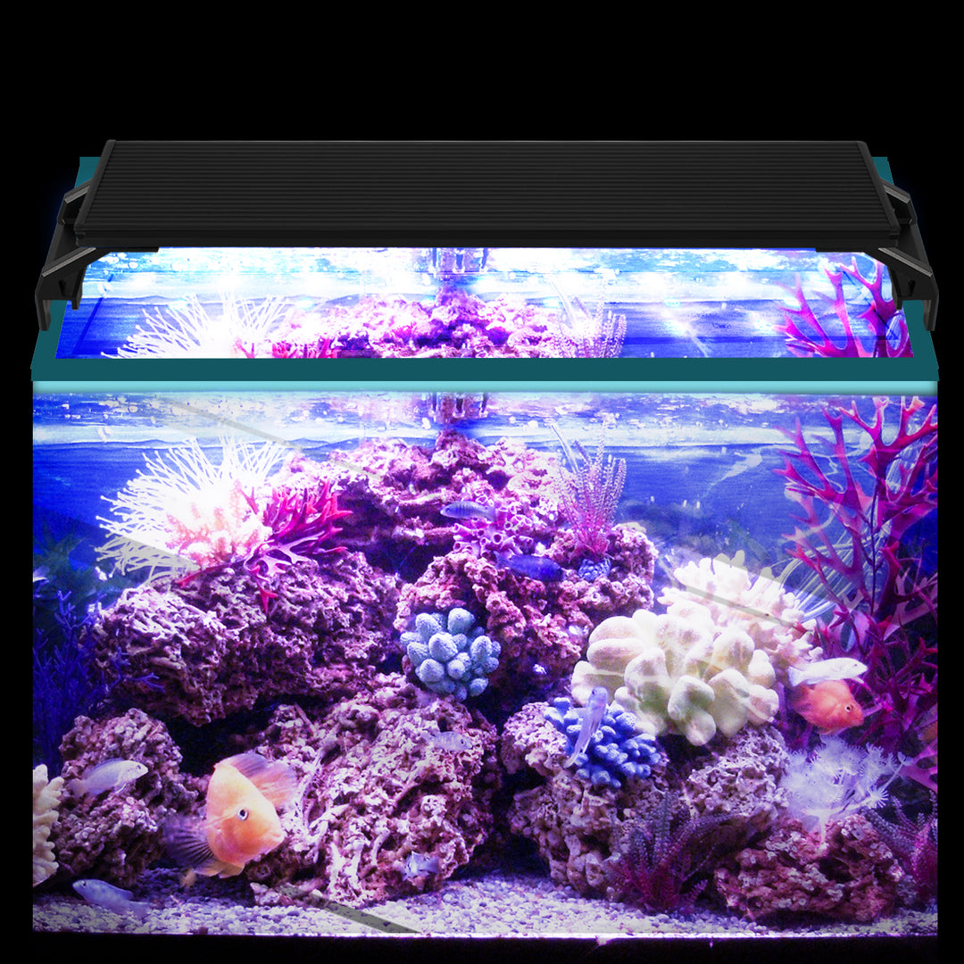 Sonnewelt LED Aquarium Beleuchtung Weiß Blau Licht