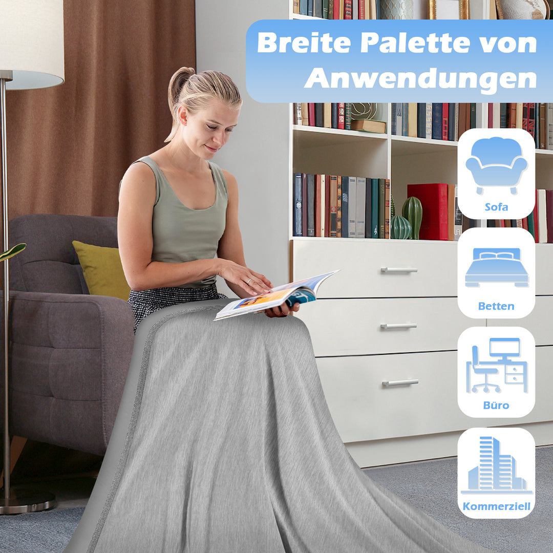 Sonnewelt Kühldecke Sommerdecke Doppelseitig Leichte mit Q-Max>0.45