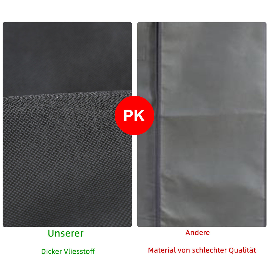 Sonnewelt 3/5 Stück Kleidersack Anzug inkl. Schuhbeutel
