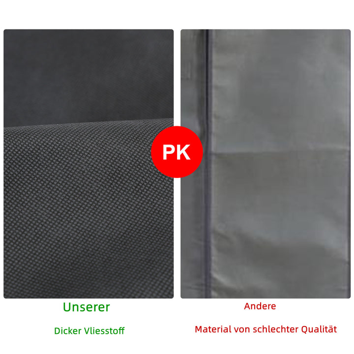 Sonnewelt 3/5 Stück Kleidersack Anzug inkl. Schuhbeutel