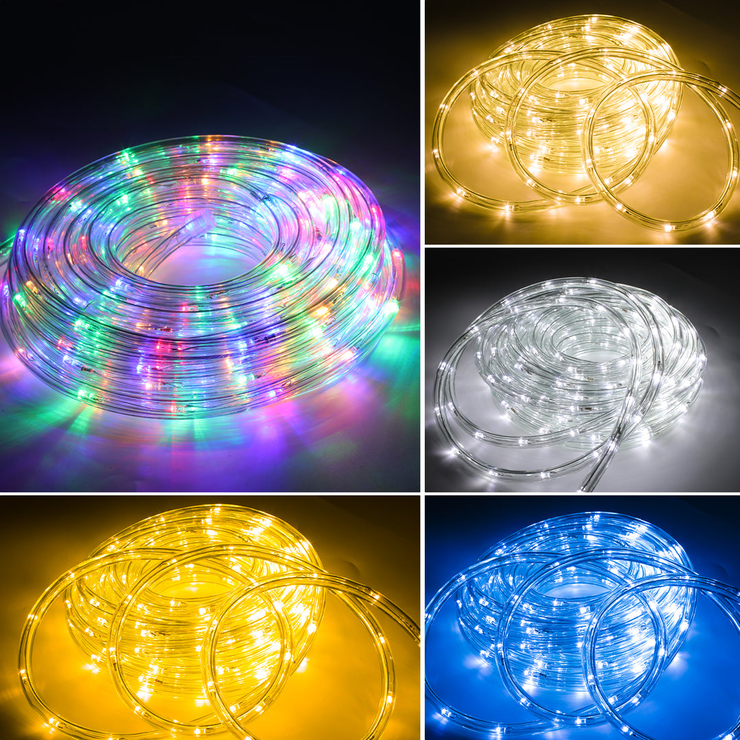 Sonnewelt LED Lichterschlauch mit Timer und 8 Modi 10m-50m