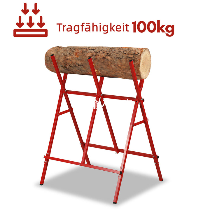 Sonnewelt Sägebock Sägegestell Max. Belastung 100 kg
