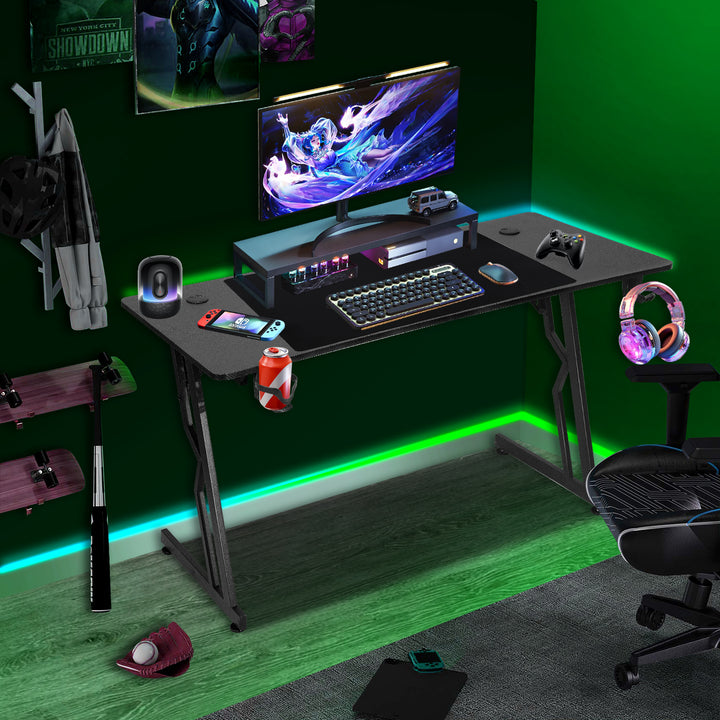 Sonnewelt Gaming Schreibtisch Gaming Tisch 120/140cm