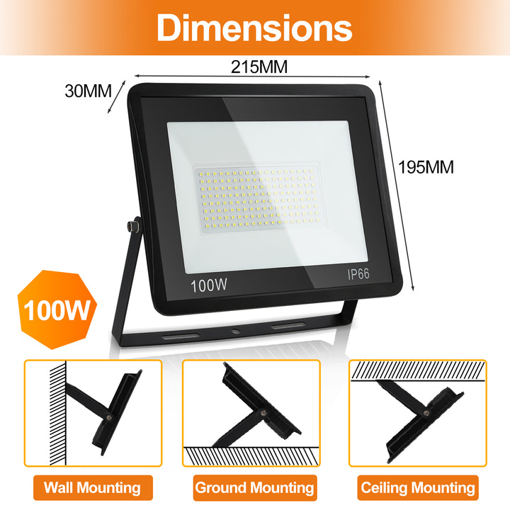 Sonnewelt LED Strahler Flutlicht IP66 10W-100W