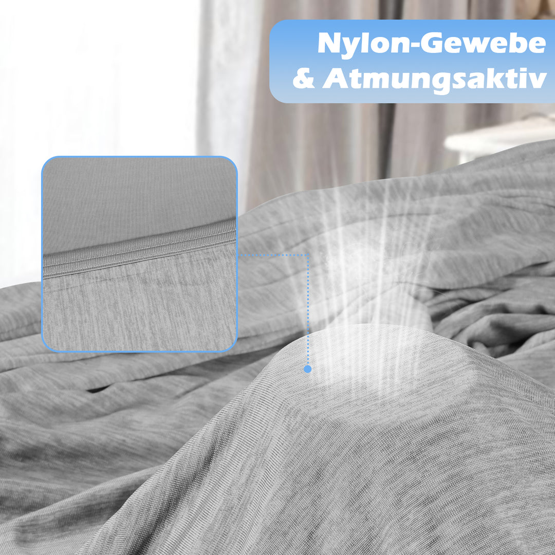 Sonnewelt Kühldecke Sommerdecke Doppelseitig Leichte mit Q-Max>0.45