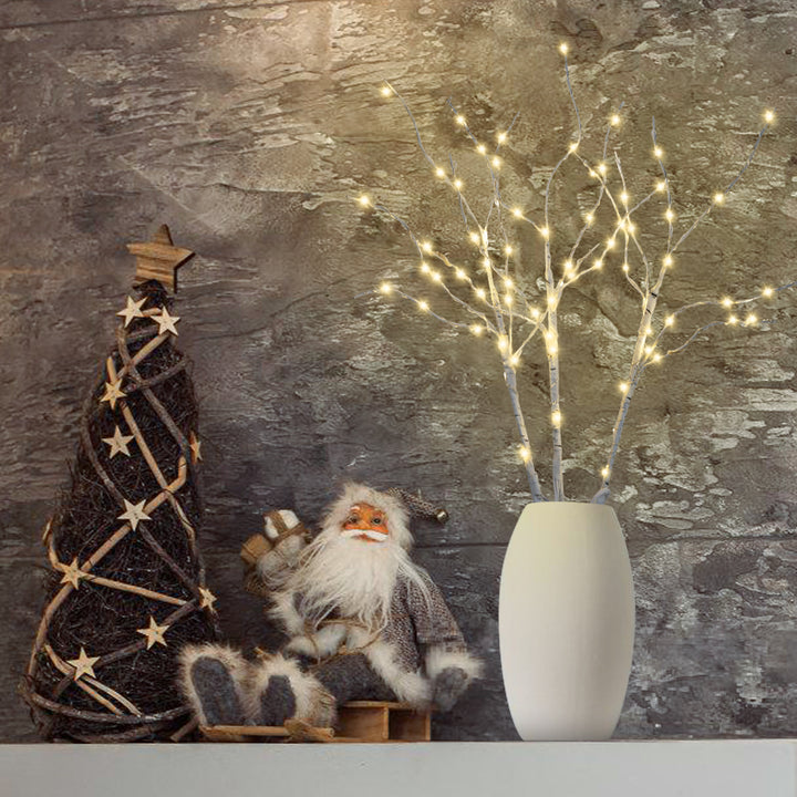 Sonnewelt Lichterbaum Weihnachtsdekoration Warmweiß