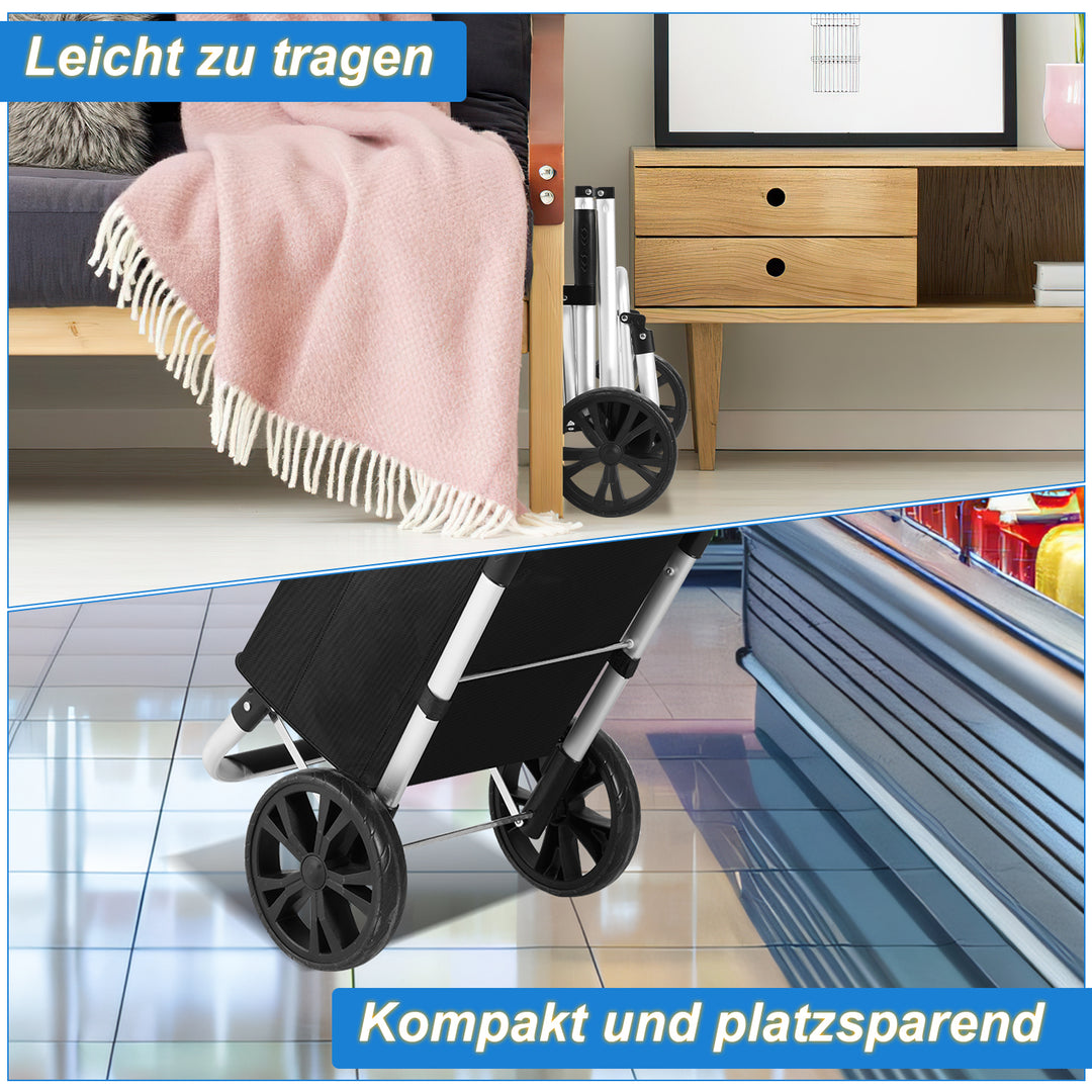 Sonnewelt Einkaufswagen Marktroller Thermo klappbar
