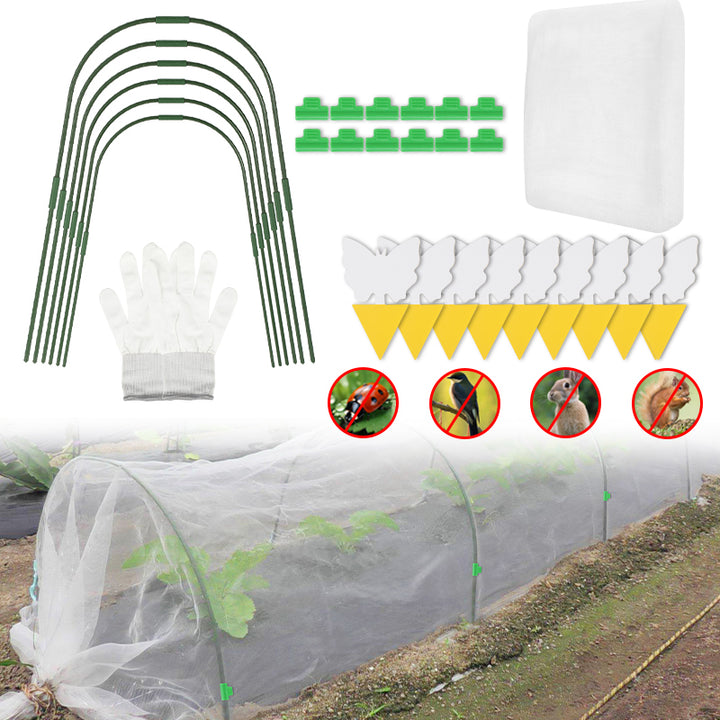 Sonnewelt Garteninsektennetz Pflanzenschutznetz 3x9m/3x10m