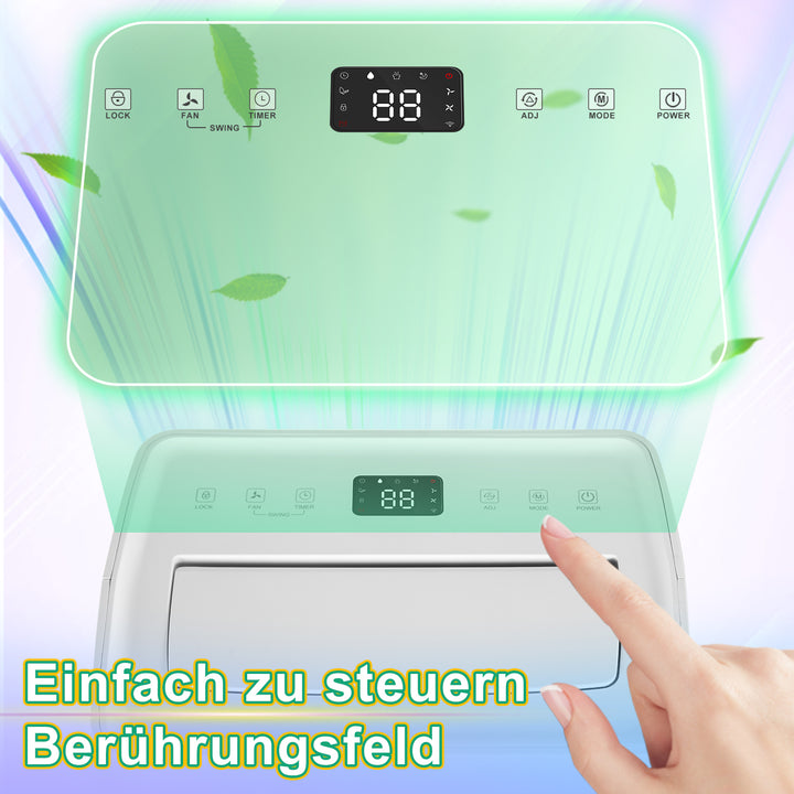 Sonnewelt Luftentfeuchter 26L mit Timerfunktion, Wäschetrockungsfunktion, Abtaufunktion