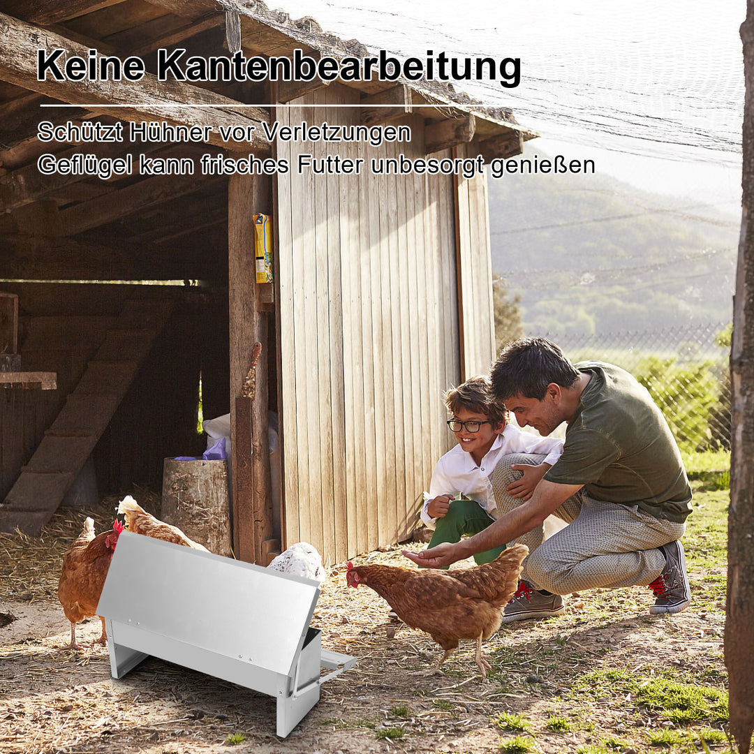 Sonnewelt Futterautomat Hühner Futterspender 5kg