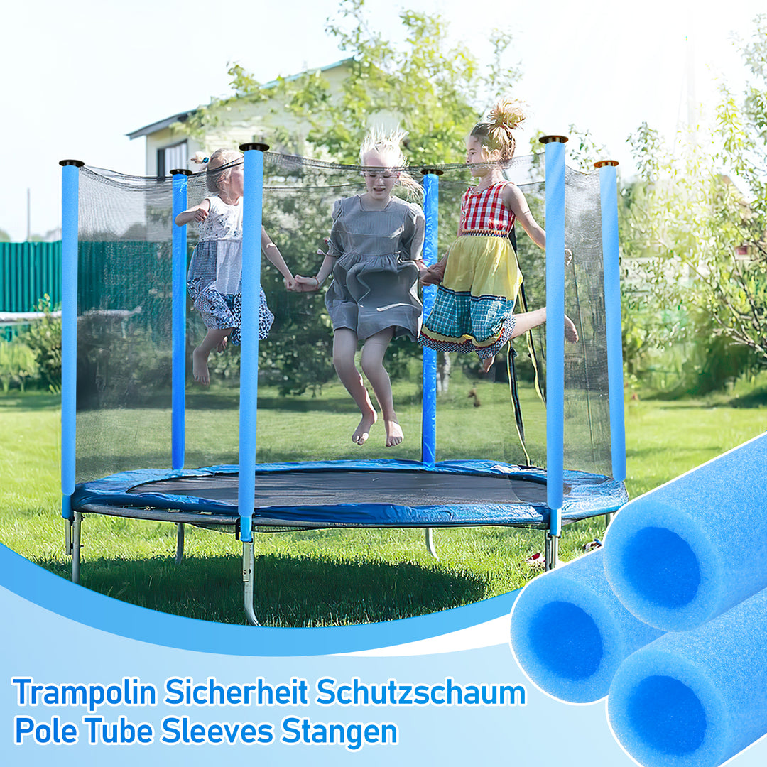 Sonnewelt Trampolin Schaumstoff Rohre Stangenschutz 92cm 16x
