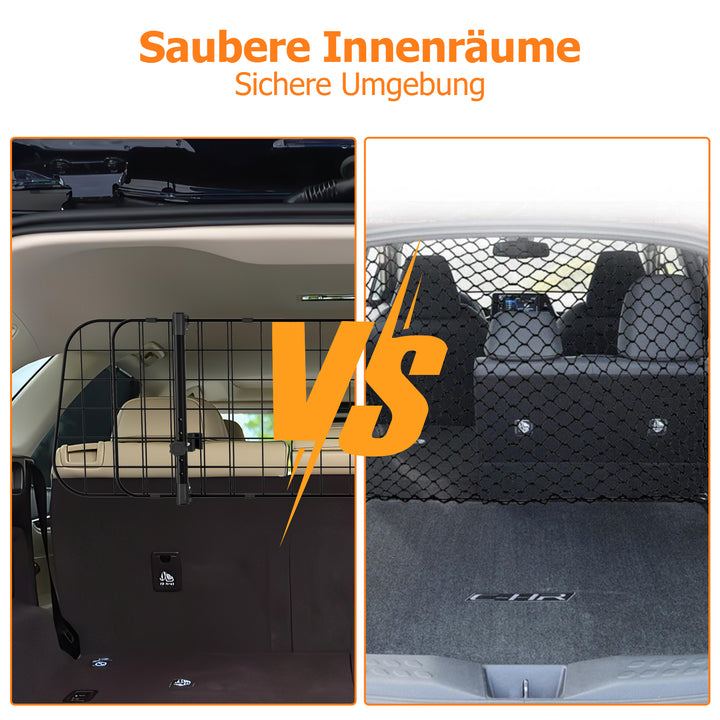 Sonnewelt Hundegitter Auto Trenngitter universell 30cm Höhe